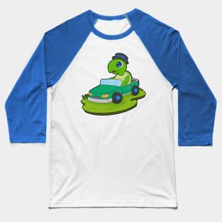 Turtle Car Baseball T-Shirt